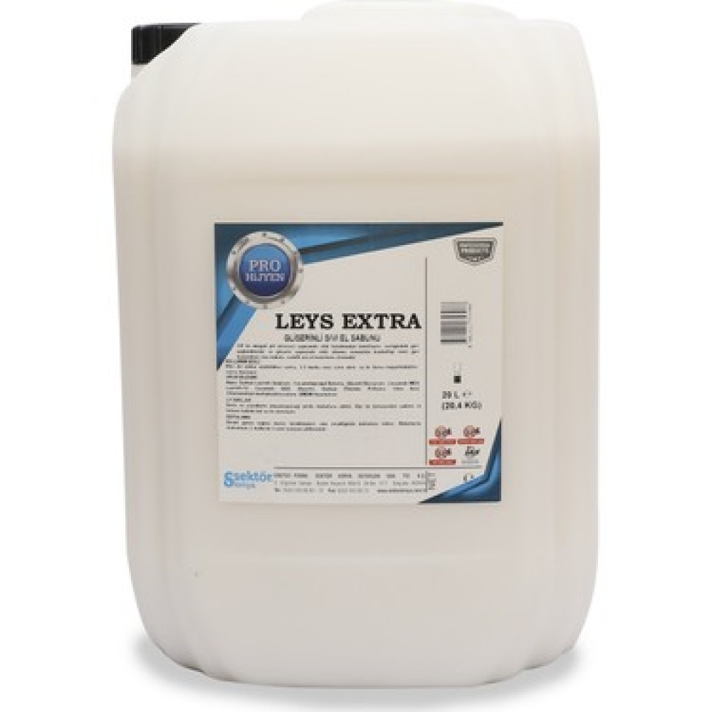 Prohijyen Leys Extra Gliserinli Sıvı Sabun 20 LT